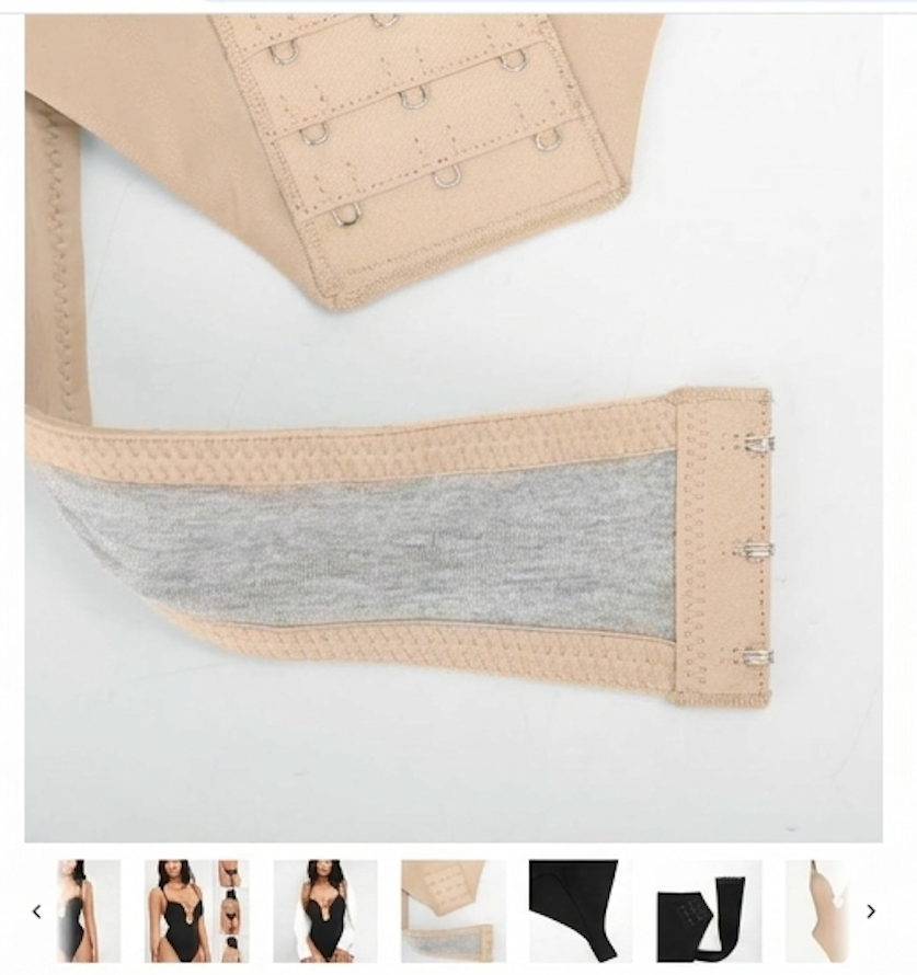 Backless Shapewear Bodysuit