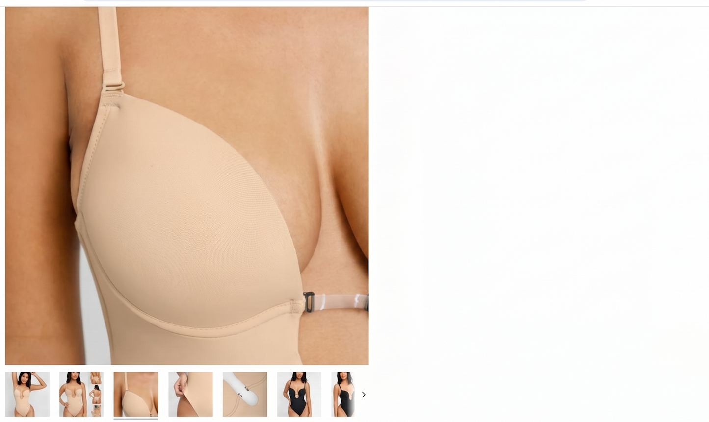 Backless Shapewear Bodysuit